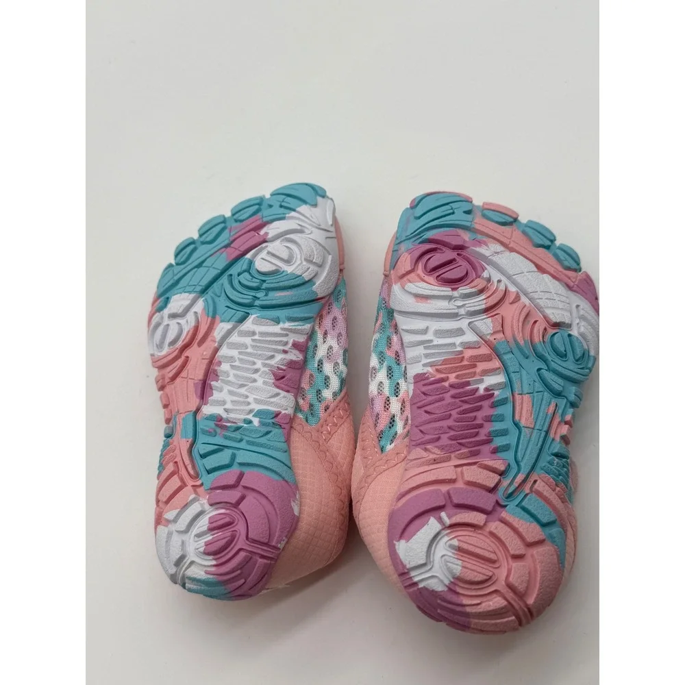 Kids Pink Water Shoes Quick Dry Aqua Socks Mesh Beach Pool Shoes 10‎ Toddler
